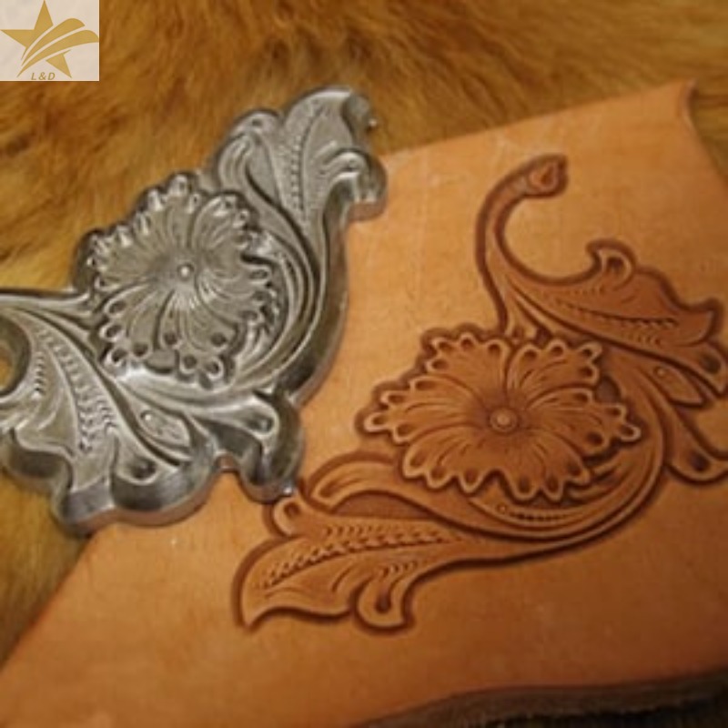 Leatherwork Flowers - แม่พิมพ์ปั๊มลายหนัง ลายดอกไม้ เครื่องมือแกะสลักหนัง แม่พิมพ์กดลายหนัง ลายดอกไม้ย้อนยุค อุปกรณ์งานหนัง