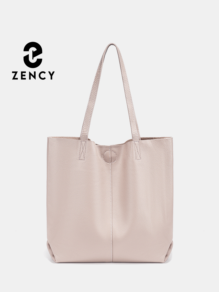 Leather Work Handbags For Women - เซนซี่กระเป๋าถือผู้หญิงความจุขนาดใหญ่กระเป๋าสะพายหนังธรรมชาติดีไซเนอร์ คาวไฮด์ A4 กระเป๋าทำงาน กระเป๋าช้อปปิ้ง กระเป๋าใต้วงแขน