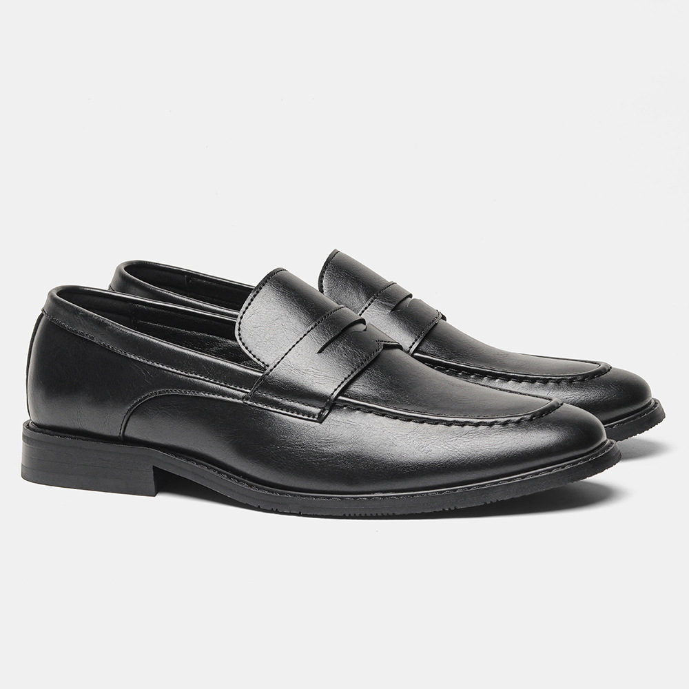 รองเท้าโลฟเฟอร์สีดำสำหรับผู้ชา - Leatherworking Classic บทวิจารณ์และราคา