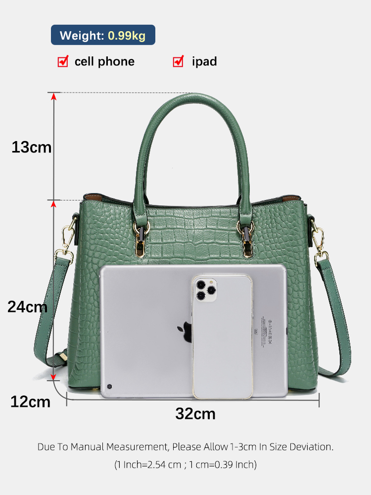 กระเป๋าถือหนังแท้สำหรับผู้หญิง - Leather Work Handbags For Women บทวิจารณ์และราคา