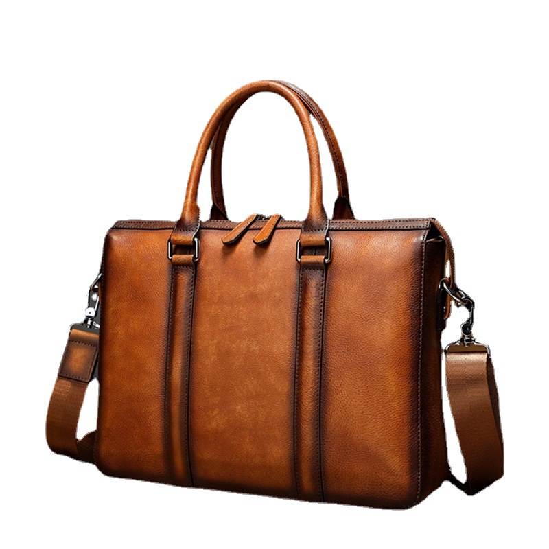 กระเป๋าเอกสารหนังแท้คุณภาพสูง  - Leather Work Handbags บทวิจารณ์และราคา