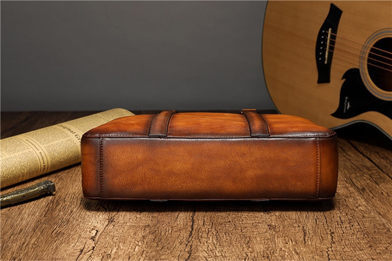 กระเป๋าเอกสารหนังแท้คุณภาพสูง  - Leather Work Handbags บทวิจารณ์และราคา