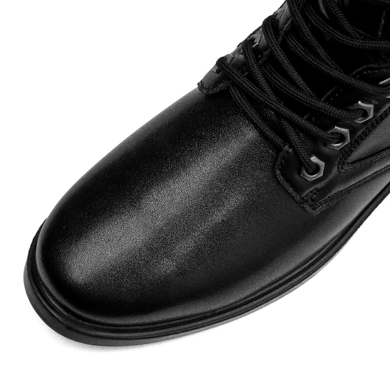 รองเท้าบูทหนังหุ้มข้อสูง รองเท - Leatherwork Boots บทวิจารณ์และราคา