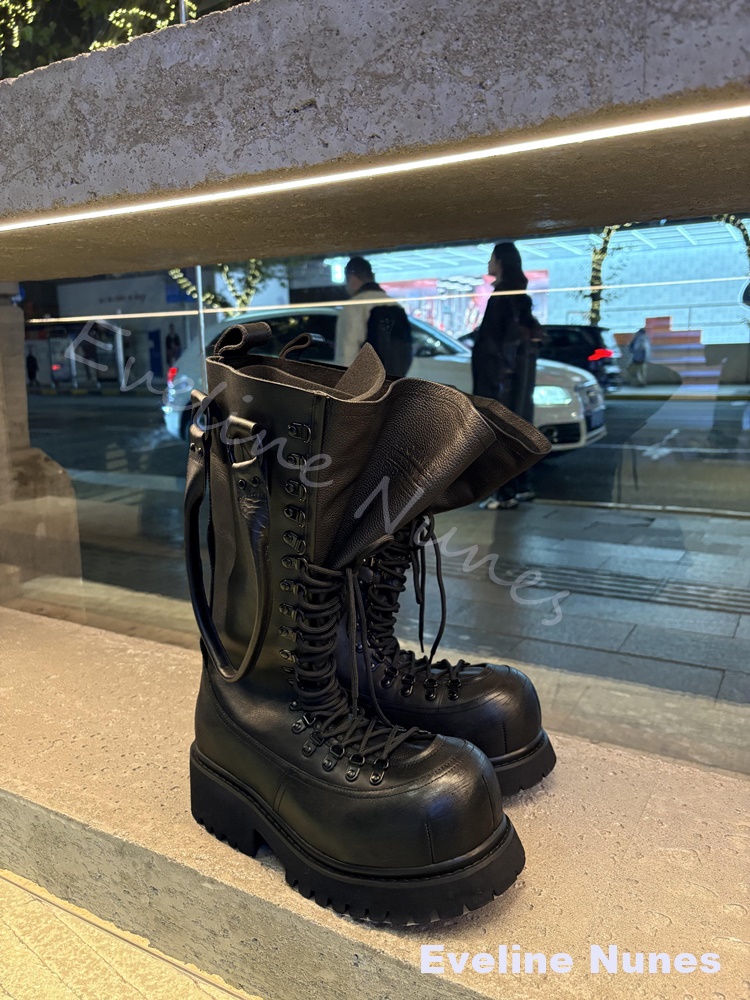 รองเท้าบูทมอเตอร์ไซค์หนังแท้สไ - Leatherwork Boots บทวิจารณ์และราคา
