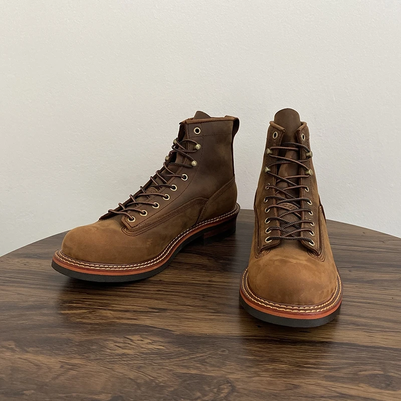 Vintage อังกฤษผู้ชายข้อเท้ารอง - Leatherwork Boots บทวิจารณ์และราคา