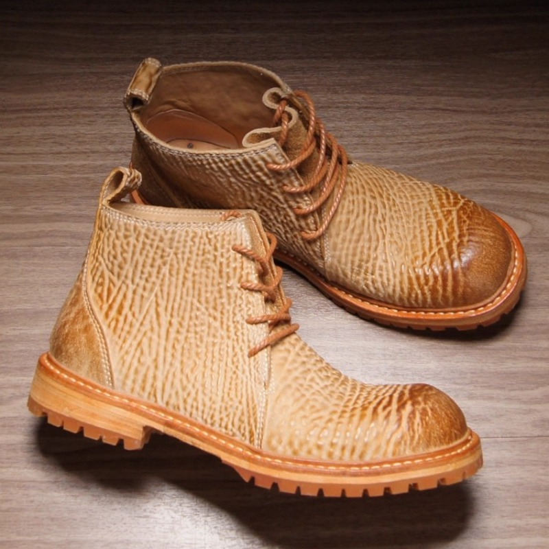 รองเท้าบูทเชลซีข้อสั้นหนังม้าท - Leatherwork Boots บทวิจารณ์และราคา