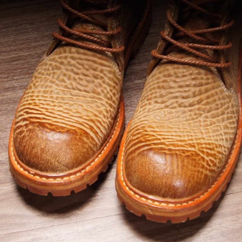 รองเท้าบูทเชลซีข้อสั้นหนังม้าท - Leatherwork Boots บทวิจารณ์และราคา
