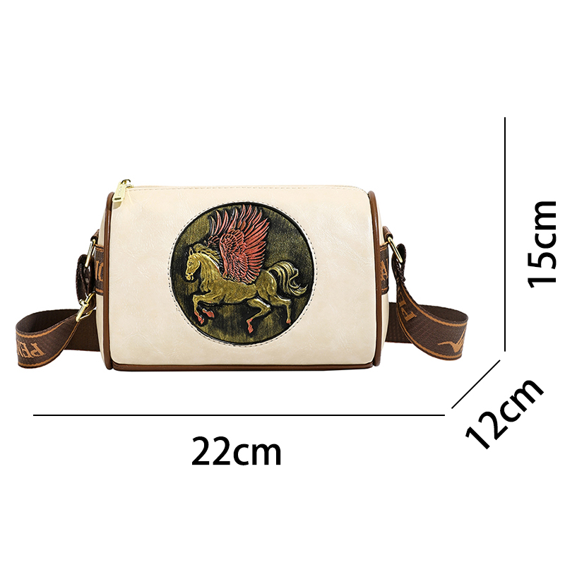 กระเป๋าสะพายหนังลายดอกไม้สไตล์ - Leatherwork Flowers บทวิจารณ์และราคา