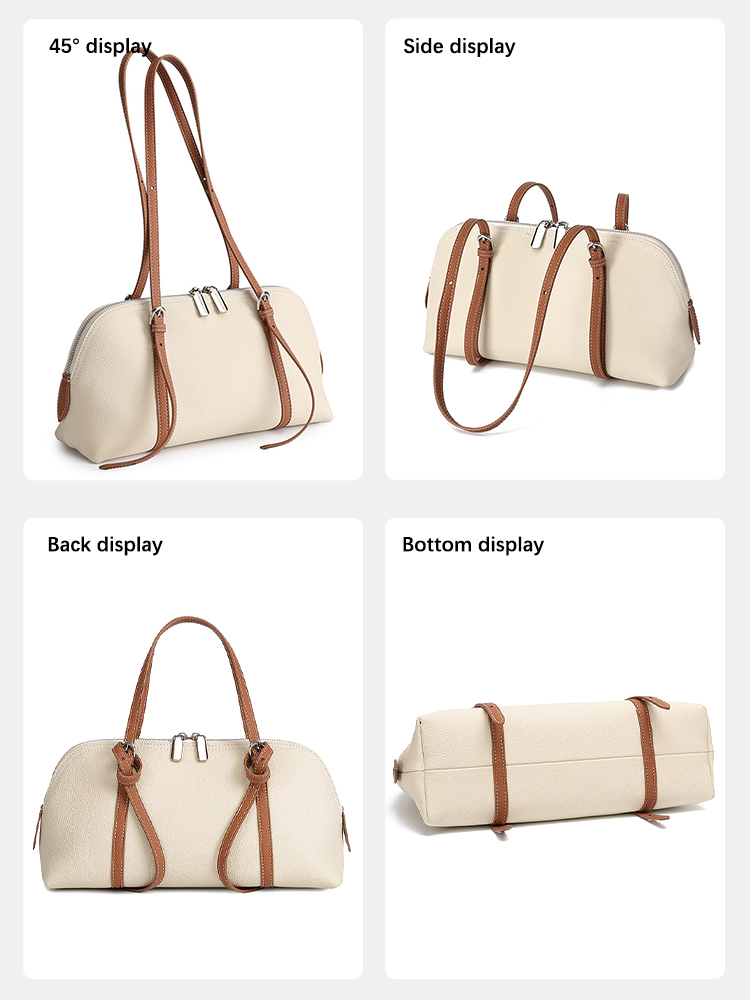 กระเป๋าหนังแท้สำหรับผู้หญิง Ze - Leather Work Handbags For Women บทวิจารณ์และราคา
