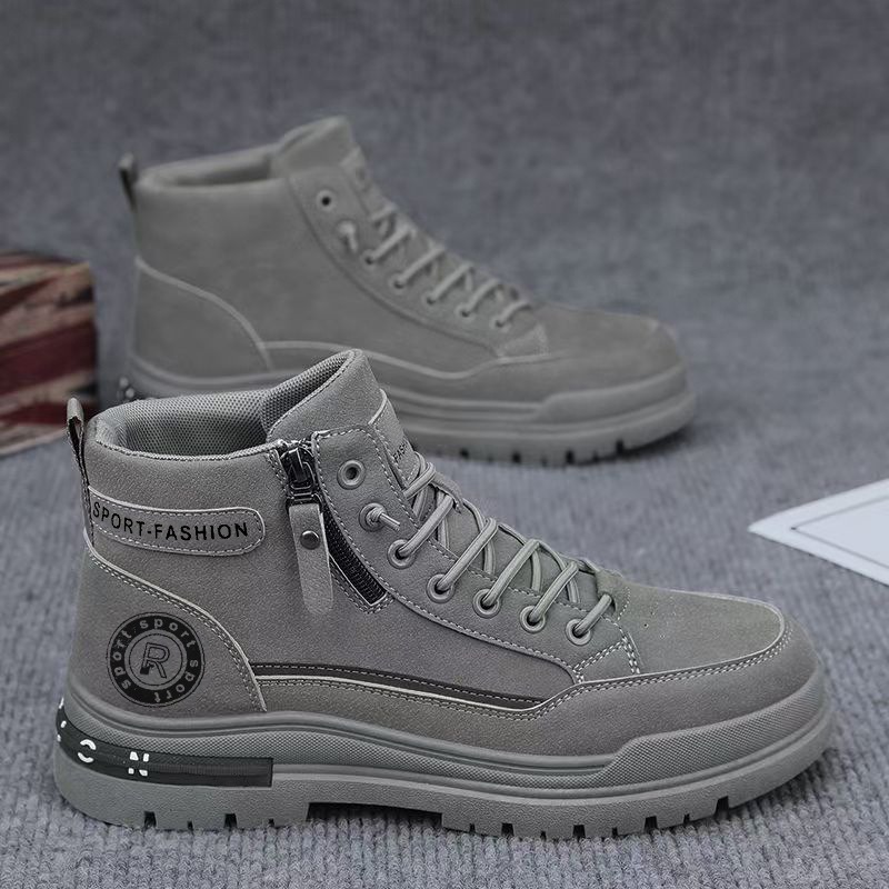 รองเท้าบูทหุ้มข้อผู้ชายสไตล์เร - Leatherwork Boots บทวิจารณ์และราคา