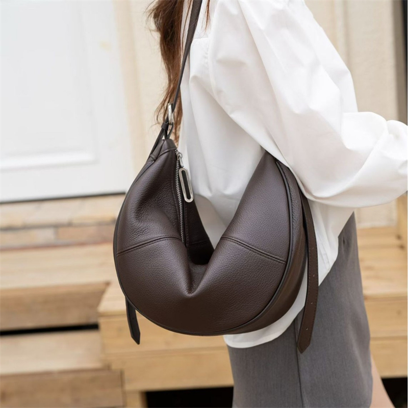 BURMINSA กระเป๋าหนังแท้ทรงครึ่ - Leather Work Handbags For Women บทวิจารณ์และราคา