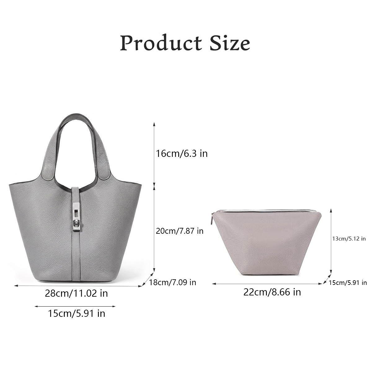 กระเป๋าทรงบัคเก็ตสำหรับผู้หญิง - Leather Work Handbags For Women บทวิจารณ์และราคา