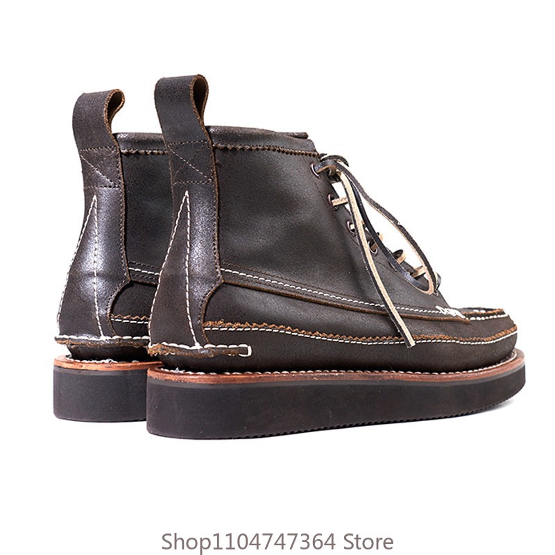 รองเท้าบูทหุ้มข้อสไตล์อเมริกัน - Leatherworking Classic บทวิจารณ์และราคา