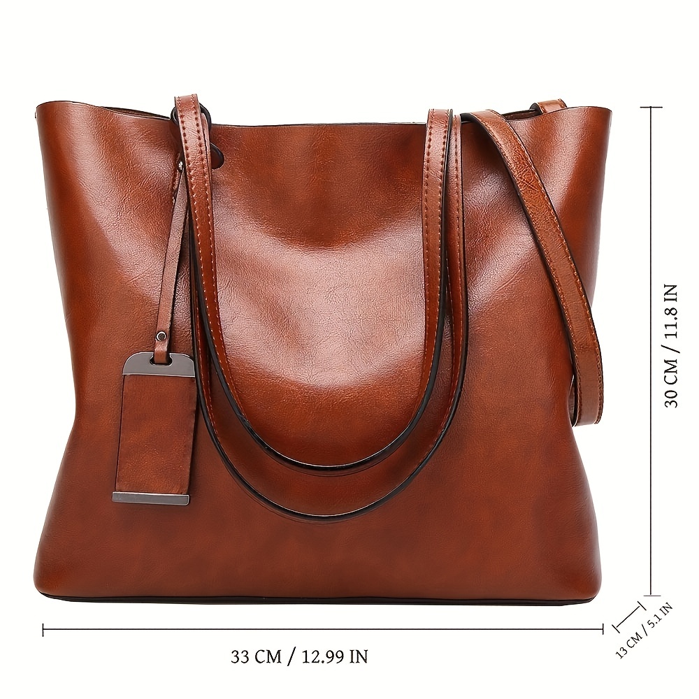 กระเป๋าหนังผู้หญิงย้อนยุคแฟชั่ - Leather Work Handbags For Women บทวิจารณ์และราคา