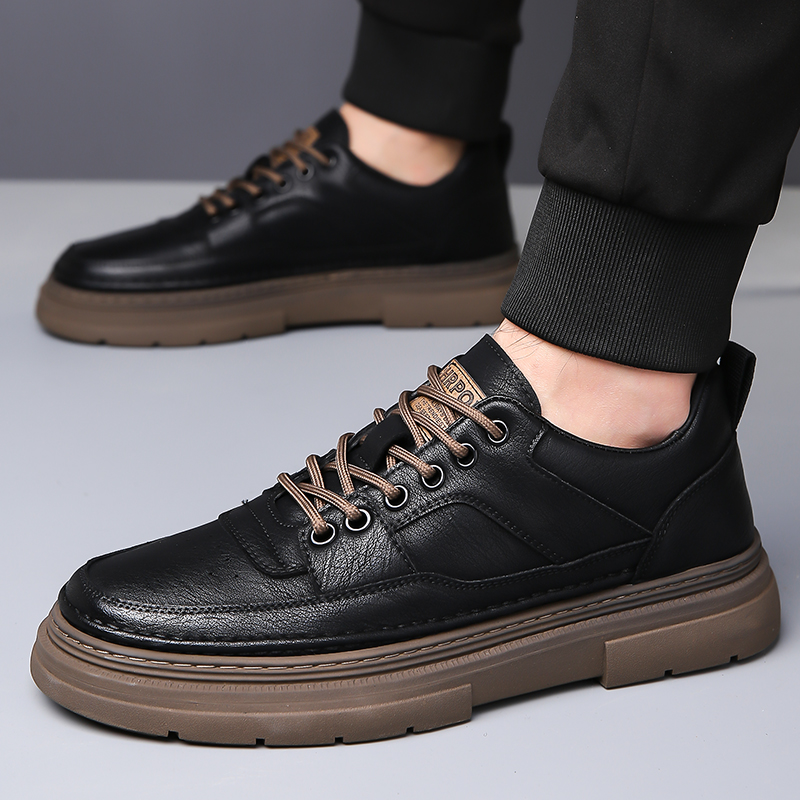 รองเท้าหนังแท้ผู้ชาย พื้นหนา ส - Leatherworking Classic บทวิจารณ์และราคา