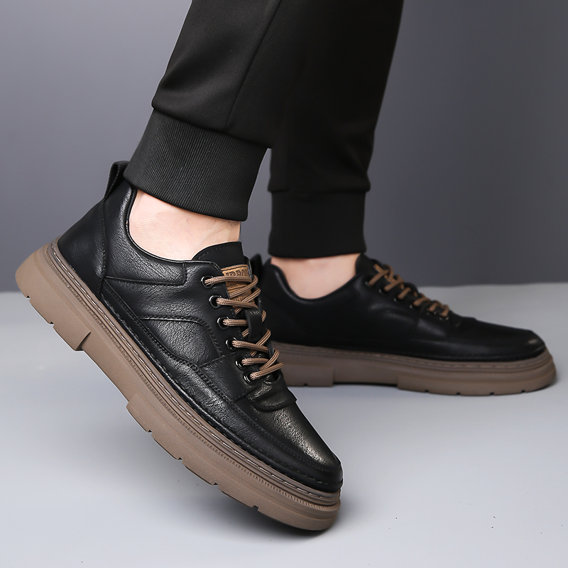 รองเท้าหนังแท้ผู้ชาย พื้นหนา ส - Leatherworking Classic บทวิจารณ์และราคา